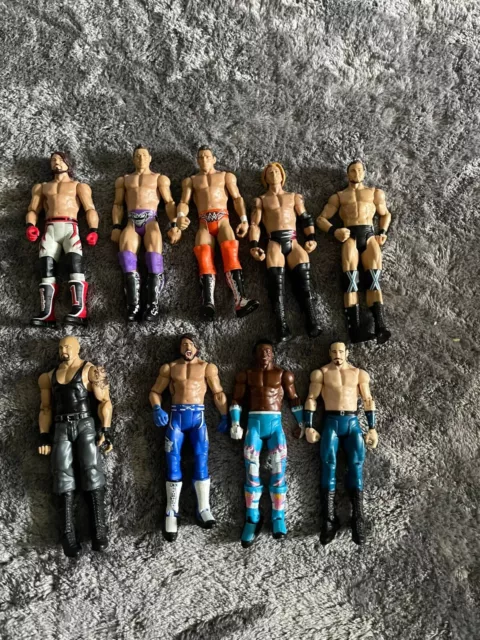 Wwe Wrestling Mattel  Figur Sammlung Figuren Konvolut  Action Angebot Paket 6