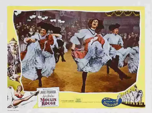 Moulin Rouge 1952 07 Film A4 Poster Print 10x8