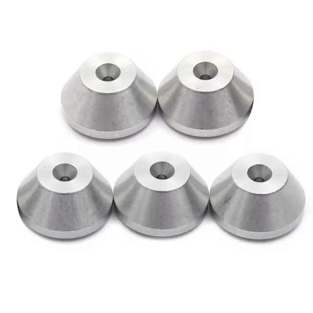 5x Convex Nozzle Ruby Hole For Ceramics Marble Water Jet Cut Machine Single Hole
