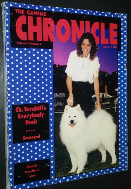 The Canine Chronicle Samoyed Cover Feb 1992