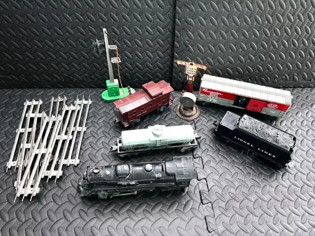 Vintage Trains 1951 LIONEL LINES POSTWAR 2026 6037 6035 34941 Steam Locomotive +