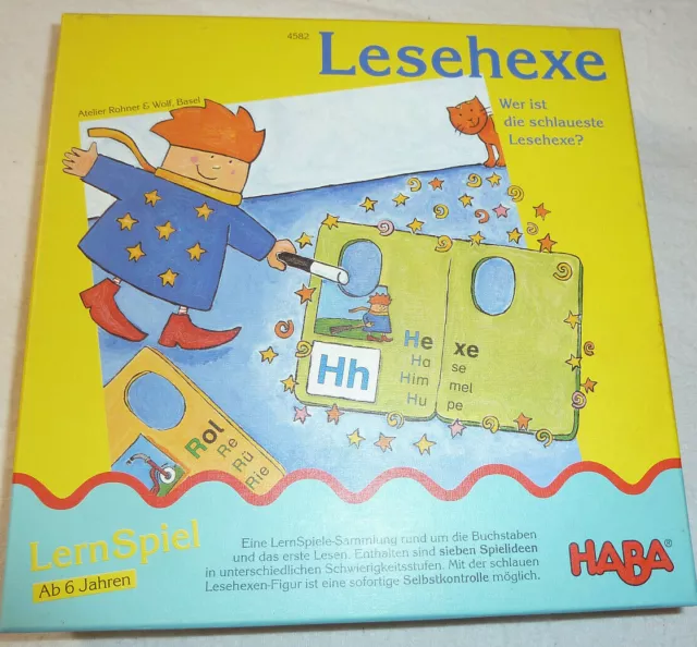 Lesehexe - Haba - Lernspiel - Spiel, ab 6 Jahren - Top in Ordnung