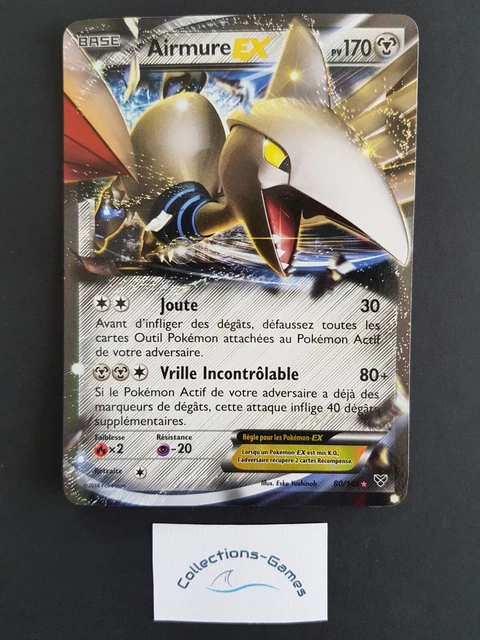 Carte Pokémon Airmure Ex 80/146 - Ultra - XY de Base - FR