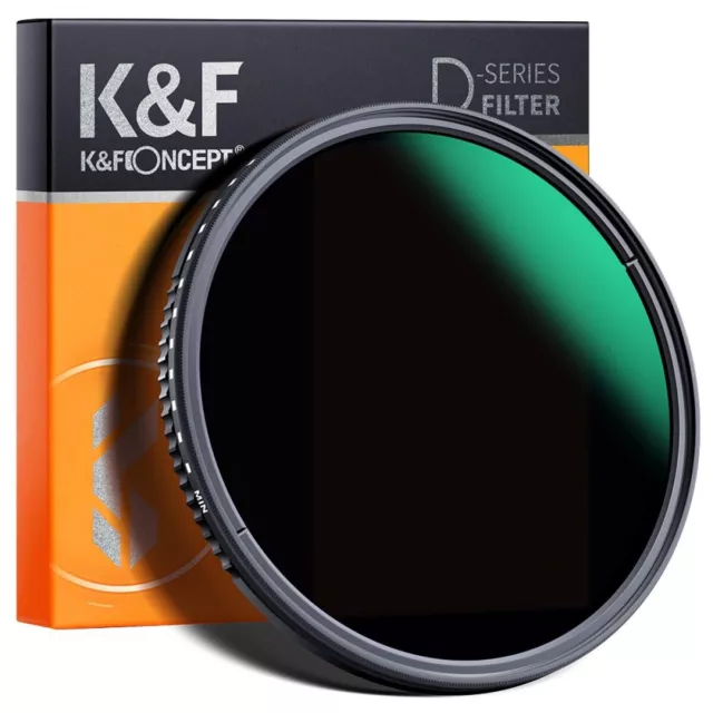 K&F Concept Neutrale Dichte Graufilter Variabler ND Filter ND3-ND1000