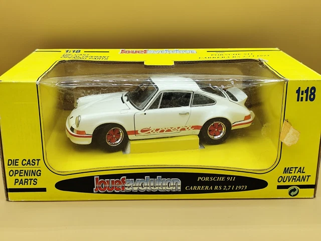 Revell Jouef 1/18 Porsche 911 Carrera RS 2.7L 1973 - Collection état Neuf