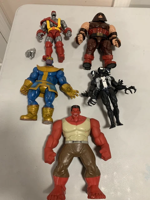Marvel Legends Diamond Select BAF Juggernaut Colossus Venom Thanos Red Hulk Lot