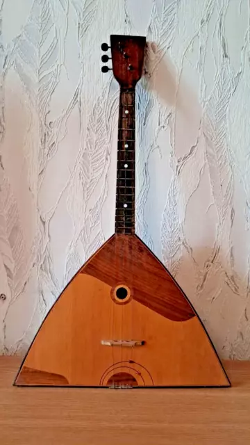 Old balalaika prima of the Chernigov factory 1980s USSR.