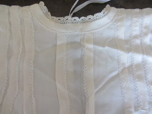 Antique  Baby  Dress 1920s. Christening Gown