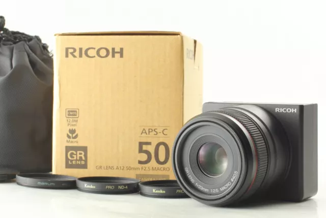 [Near MINT] Ricoh GXR Camera Unit GR Lens A12 50mm f/2.5 Macro 12.3MP From JAPAN