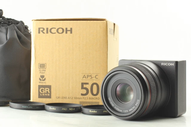 [Near MINT] Ricoh GXR Camera Unit GR Lens A12 50mm f/2.5 Macro 12.3MP From JAPAN