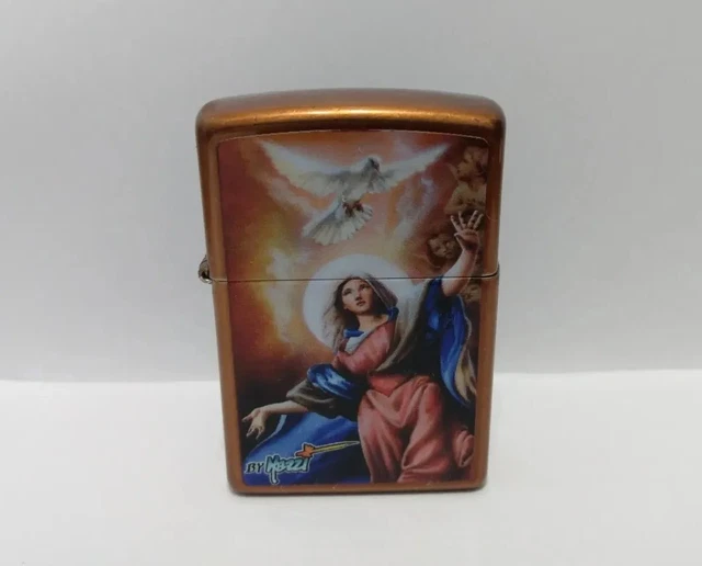 Zippo 2011 Madonna Mary Mazzi Toffee Finish Case No Insert No Box Read