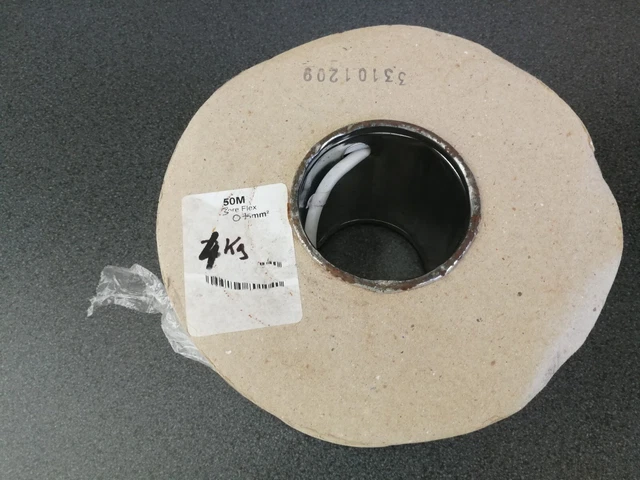 50m 3 Kern 0,75mm weiß PVC Hülle 3183Y