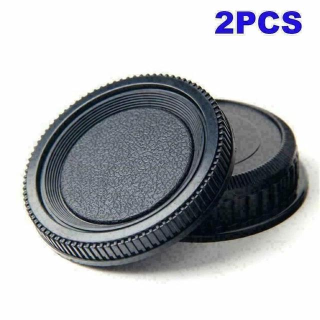 2X/set Plastic Rear Lens and Body Cap Cover For Pentax F2U2 PK T2F2 High K