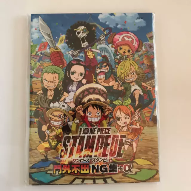 One Piece Film STAMPEDE Comic 10089 DVD File Japan Limited Movie Theater  Bonus