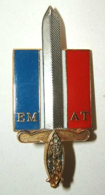 Insigne Médaille EMSD Metz - État-Major De Soutien De Défense - Gendarmerie - France