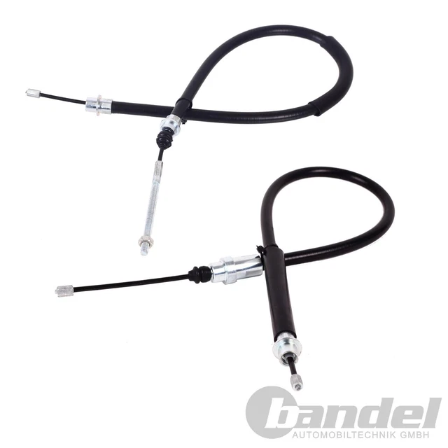 2x HANDBREMSSEIL HINTEN passend für PEUGEOT 406 SEILZUG
