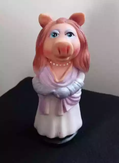 Miss Piggy The Muppet Show VINTAGE Rubber Toy -  Biserka Yugoslavia  6,7"