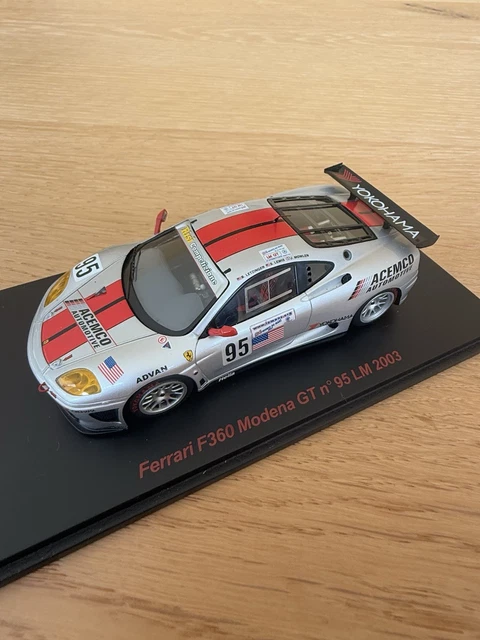Ferrari 360 Modena GT2 #93 Scuderia Écosse Le Mans 2005 Gasoline 10011 1/43 | eBay