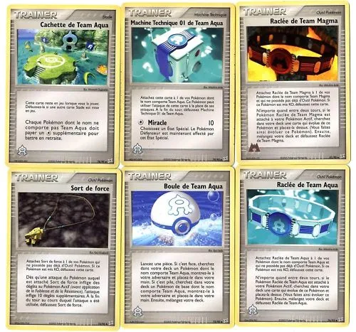 Pokemon 6 Cards Lot LMAQ6 06