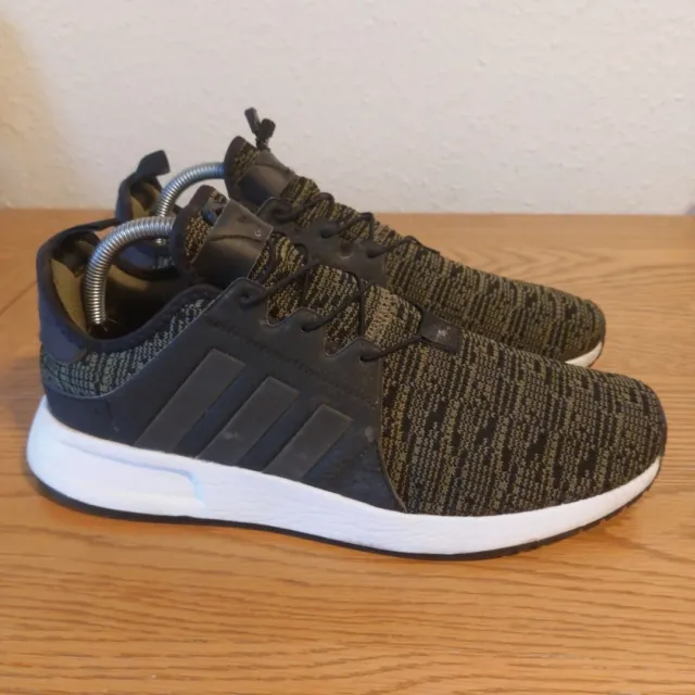 ADIDAS X_PLR (BY3048) OLIVE CARGO/BLACK/WHITE MENS TRAINERS UK Size 8. Used