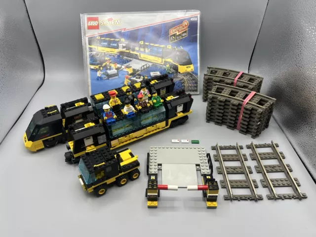 LEGO 4559 CARGO RAILWAY (1996) 9V Volt Eisenbahn - Bauanleitung - Sammlerstück