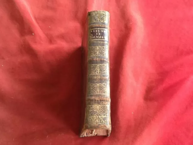 Ancien & Rare  - Abrege Des Elemens De Mathematiques - Rivard  - 1744