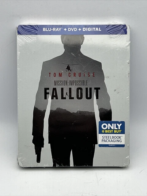 MISSION IMPOSSIBLE FALLOUT Blu Ray Limited Edition Steelbook Brand mission-impossible-fallout-blu-ray-limited-edition-steelbook-brand