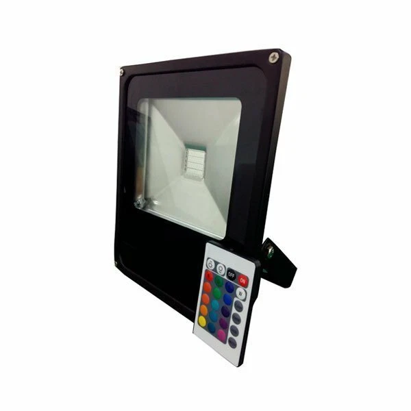 Projecteur Led 30W Rgb Waterproof Ip66 Avec Telecommande