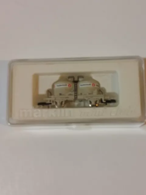 Marklin Mini Club Z Scale Dyckerhoff Freight Silo Car #8632