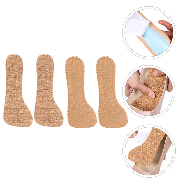 Pad in lattice mezza taglia solette femminili imbottitura tallone adesivo cuscino