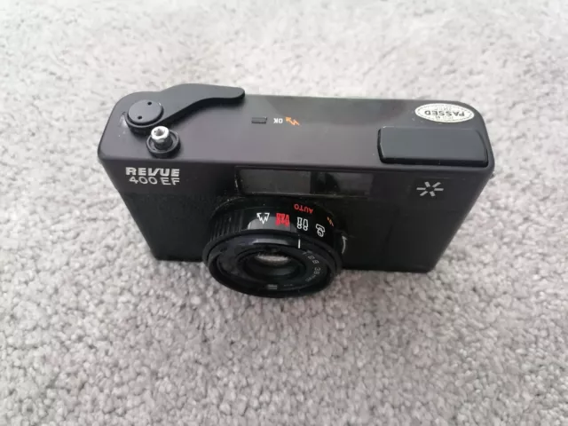 Revue 400 EF Sucherkamera Camera 1:2.8 38mm