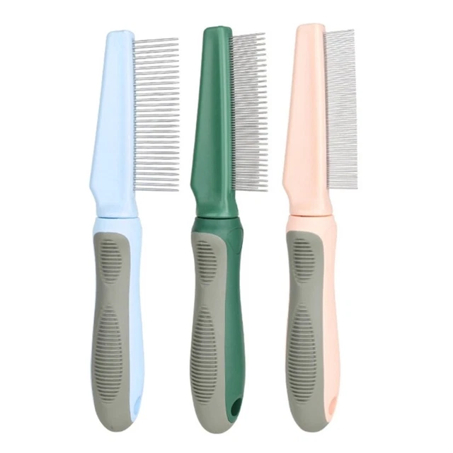 Cats Combs Pet Detangler Comb Dog Combs Pet Hair Removal Comb Shedding Combs