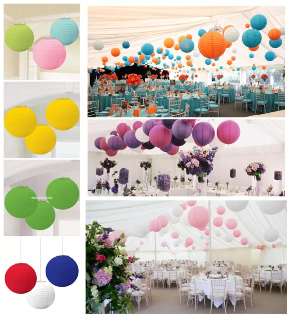 8",10",12",14",18" Chinese Paper Lanterns Lamp Shade Wedding  Party Decoration