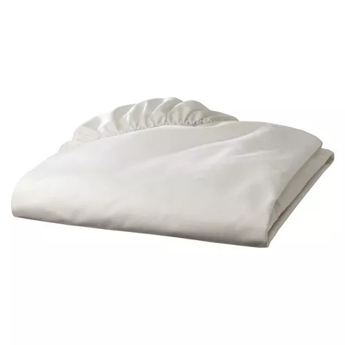 Percale Cotton Fitted Crib Sheet Solid