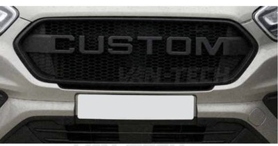 Per FORD TRANSIT CUSTOM 2013-2017 centro bocchette aria nel paraurti/Nero 