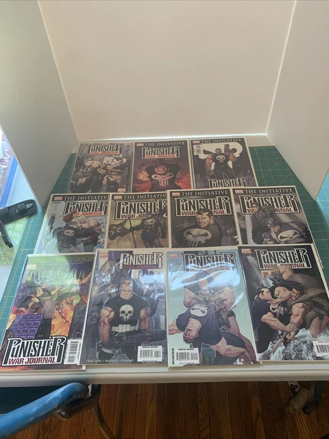 Lot of 11 The Punisher: War Journal #5-15 Mostly Nm-/Nm Except Issue 5 Is FN