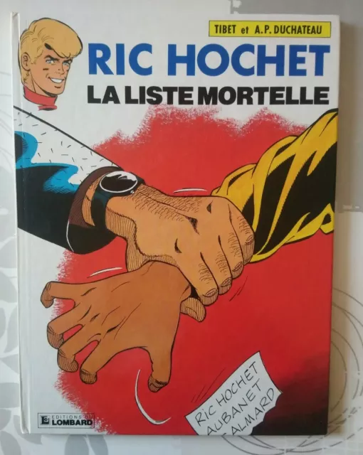 Bd Ric Hochet La Liste Mortelle N°42 E.O. 1986