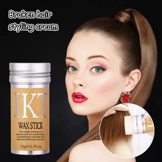 Hair Wax Stick Wigs Edge Control Stick Pomade Stick Non-greasy Styling WaxAU/