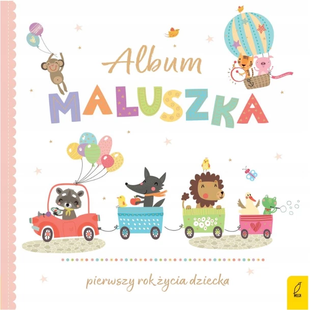 Álbum Maluszka Pierwszy rok życia Prezent dla dziecka na roczek Baby shower 1.