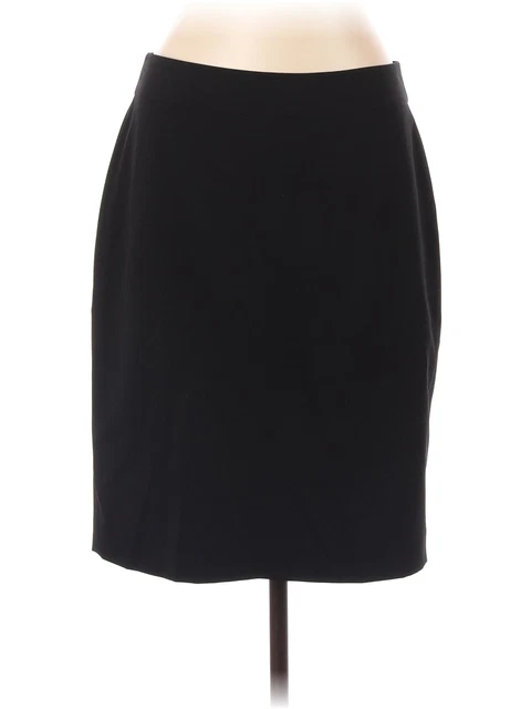 Jones New York Collection Women Black Casual Skirt 10