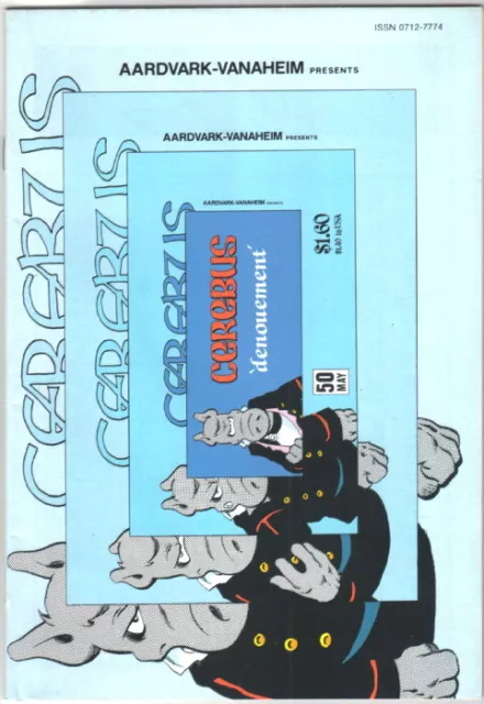 Cerebus the Aardvark Comic Book #50 AV 1983 VERY FINE+ NEW UNREAD