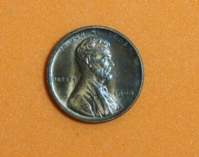1909- Lincoln Cent Wheat Penny #P02517