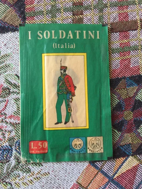 Bustina Di Figurine Sigillata : I Soldatini Italia Edizione Aquila