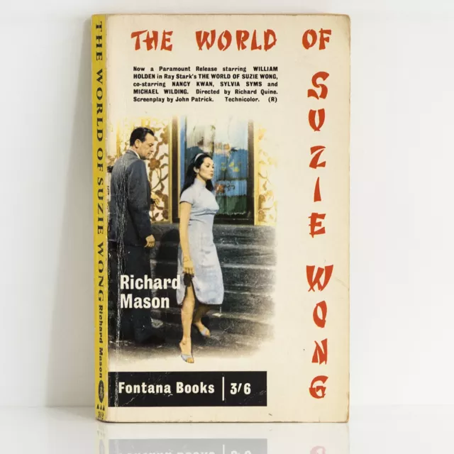 THE WORLD OF SUZIE WONG Richard Mason 1960 Fontana media tie-in vintage romance