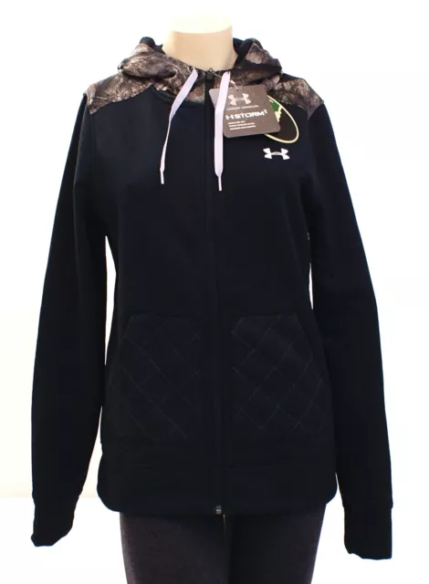 UNDER ARMOUR STORM CALIBER Realtree Camo HUNTING Hoodie JACKET