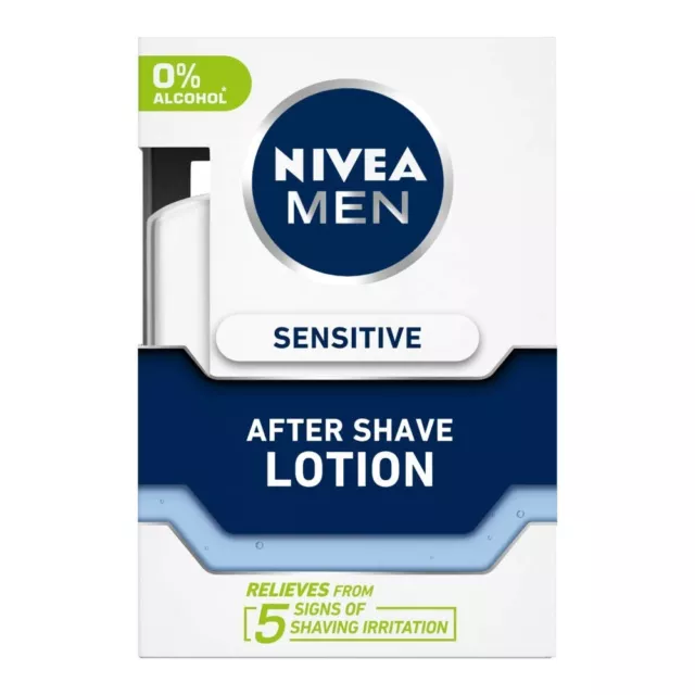 NIVEA MEN Shaving Sensitive After Shave Lotion 100 ml FREESHIP