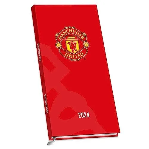 Manchester United FC 2024 Diary, Week To View Pocket Size Diary, Official