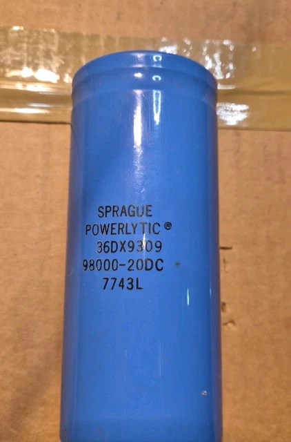 1x) 2000uF 250V - Powerlytic - Condensatore Grande Per Lattine Sprague - Foto 3