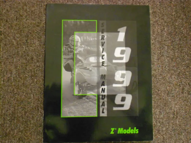 1999 Arctic Cat Z Models Service Repair Shop Manual OEM 2255-945