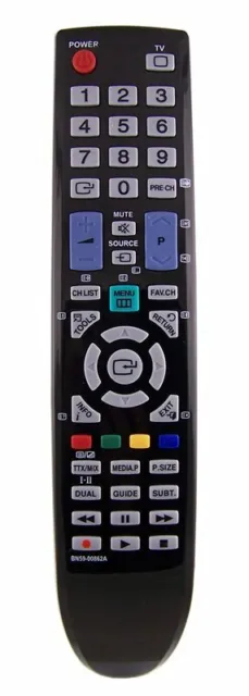 Télécommande BN59-00862A pour Samsung TV LE-40B620R3PXZG